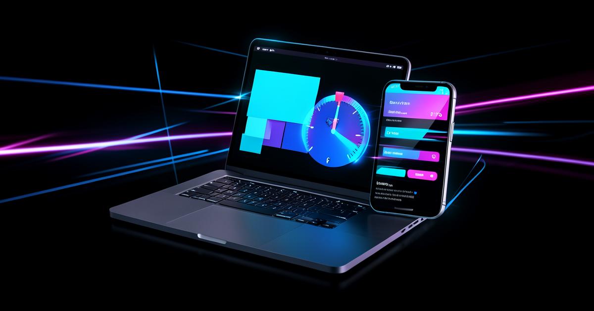 Web Design work example — Speed and structure rebuild